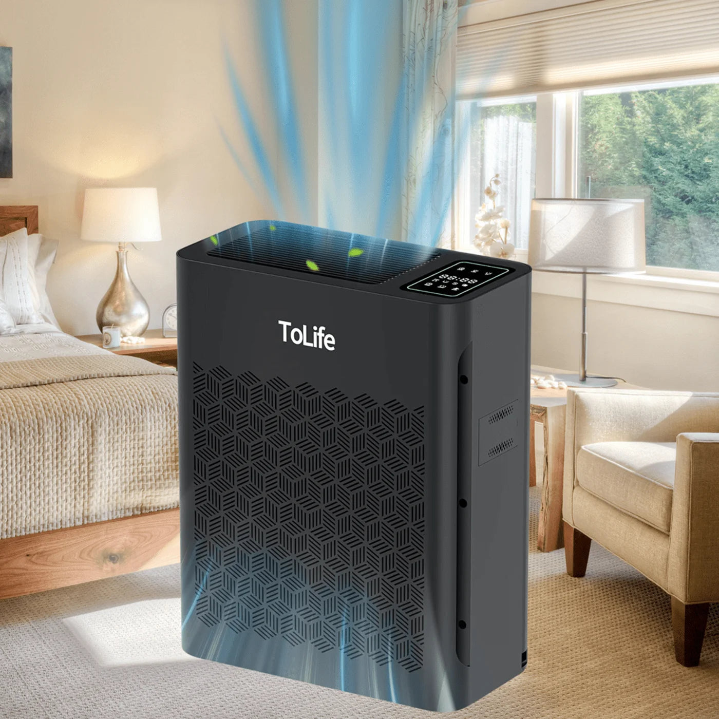 XMSJ Home Purifier With PM 2.5 Auto Mode Triple Filtration