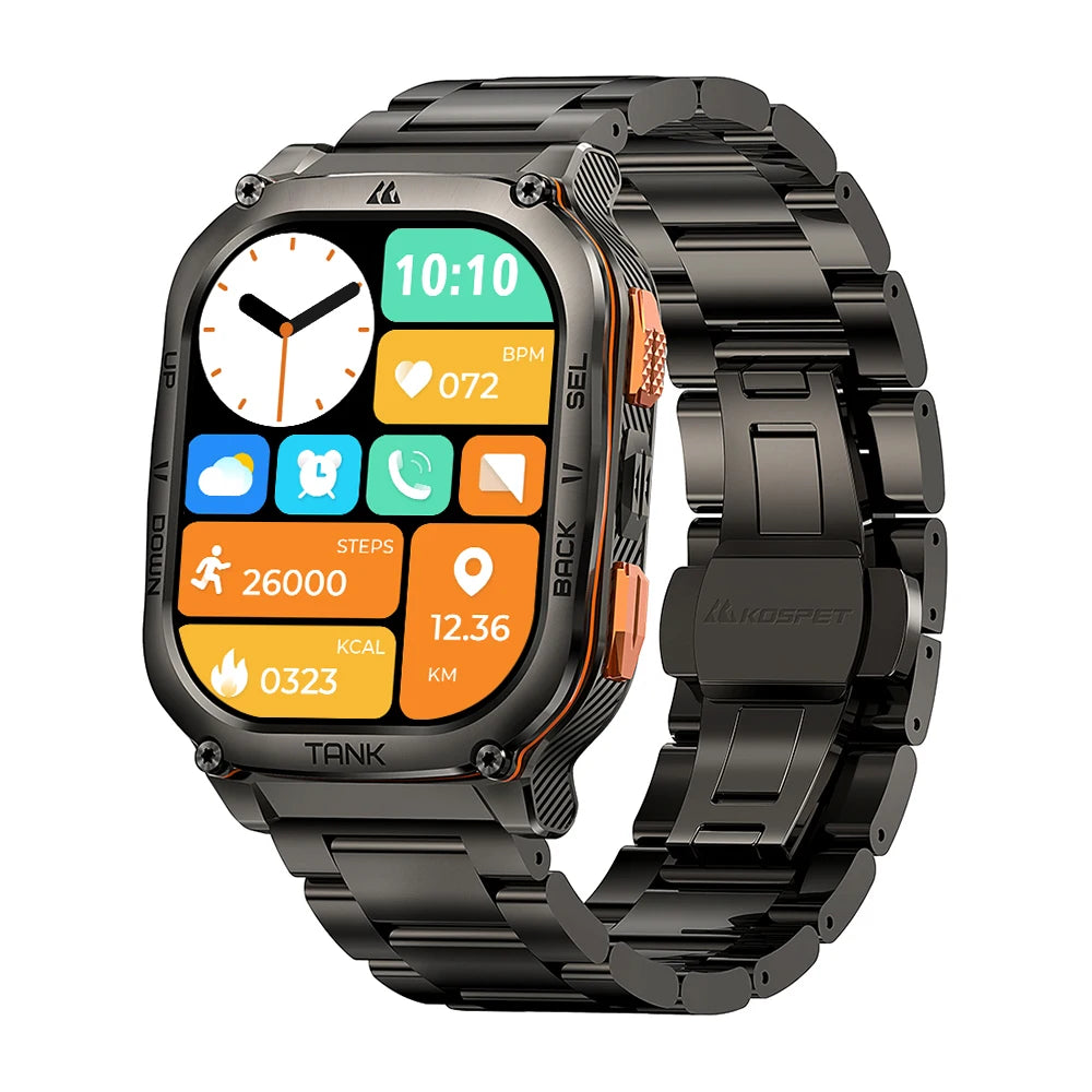 KOSPET Tank M3 Ultra GPS AMOLED Bluetooth Calling Waterproof Smartwatch