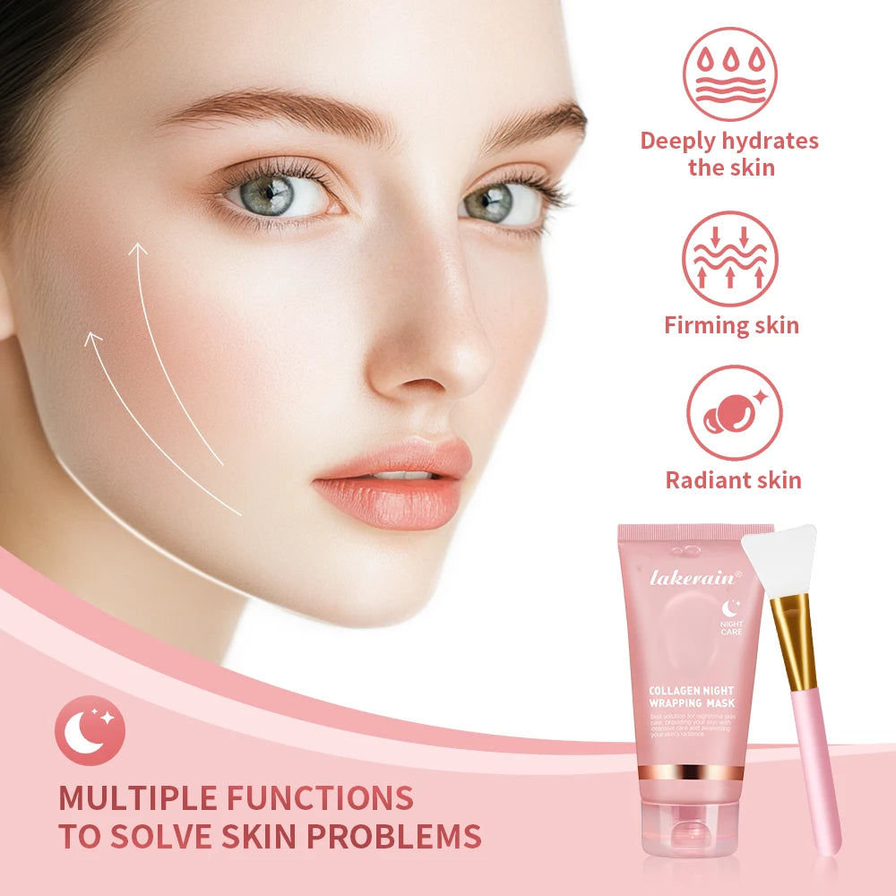 Ibcccndc Collagen Overnight Wrapping Peel Off Mask for Deep Hydration