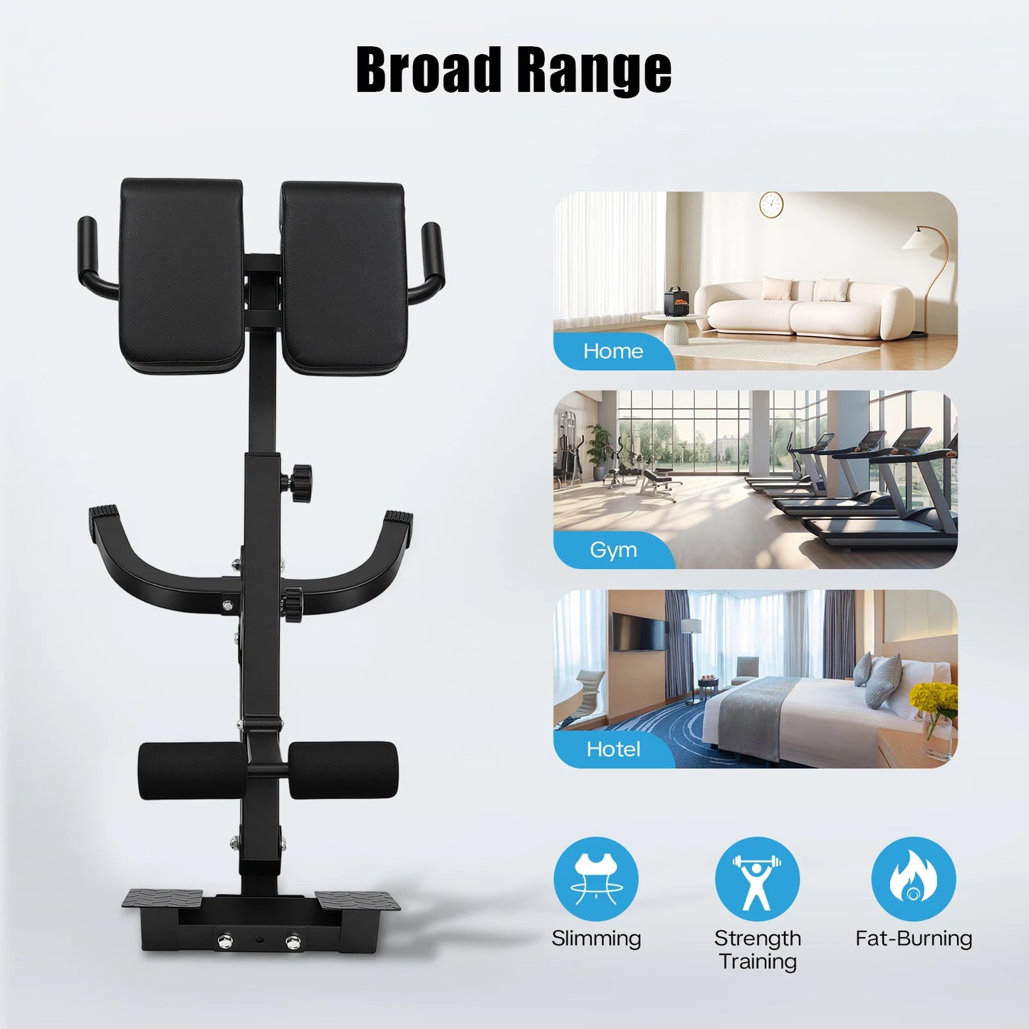 Three Position Roman Chair Back Extension Machine