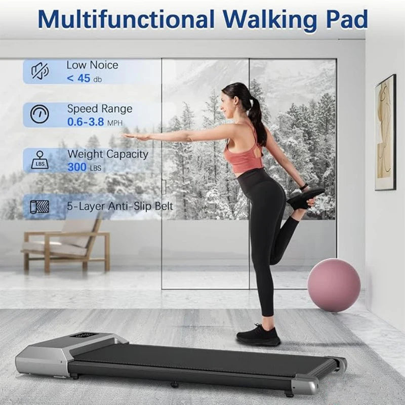 Superun 2.5HP Electric Treadmill For Home Bluetooth LCD Exercise Machine