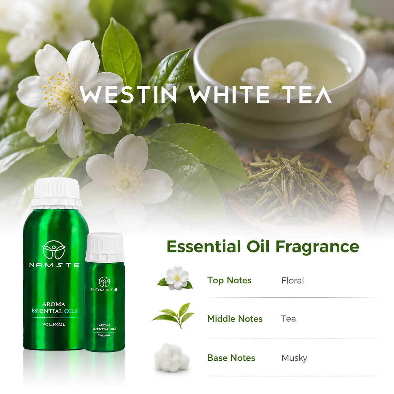 Namste Jasmine Room Fragrance Essential Oil For Home