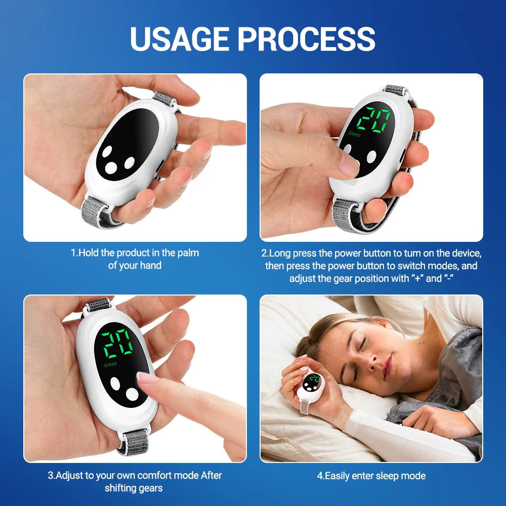 PASTSKY Handheld Micro Current Smart Sleep Aid Pain Relief Device