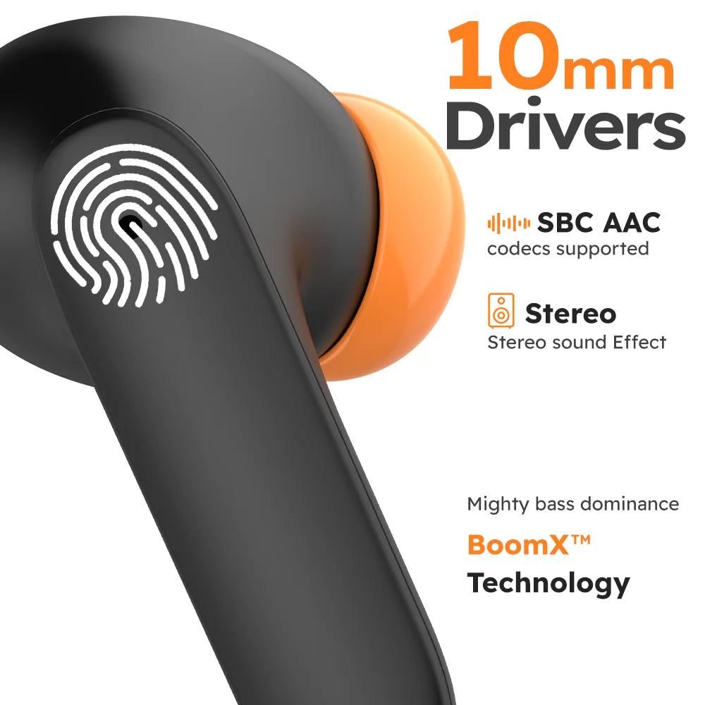 Firsting Bluetooth 5.4 TWS Earphones With ENC Noise Canceling