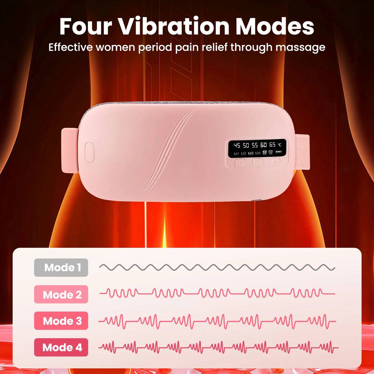 Hailicare Electric Heating Belt for Menstrual Cramp Relief