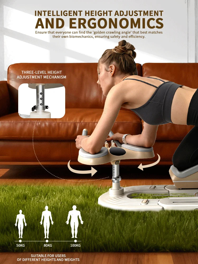 Back Stretch Trainer Home Spinal Twist Machine For Abdomen Exercise