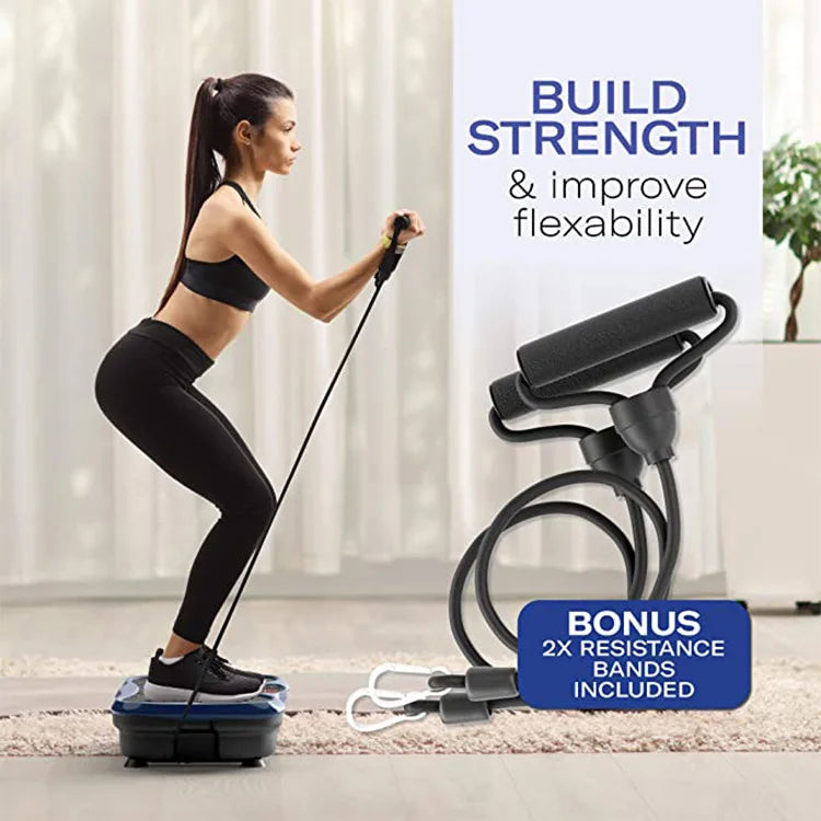 SHFY Vibration Plate Exercise Machine Full Body Massage Platform