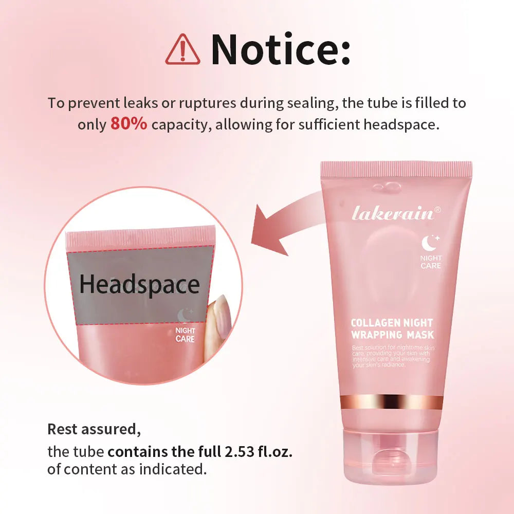 Ibcccndc Collagen Overnight Wrapping Peel Off Mask for Deep Hydration