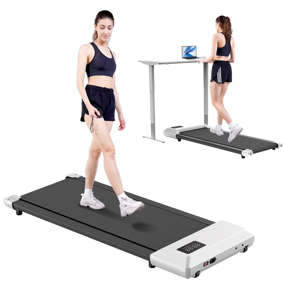 Superun Portable Walking Pad Treadmill for Home and Office