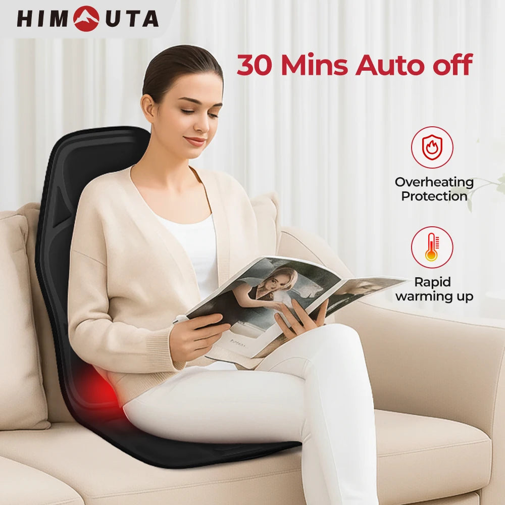 Himouta Heated Vibrating Full Body Electric Back Massager