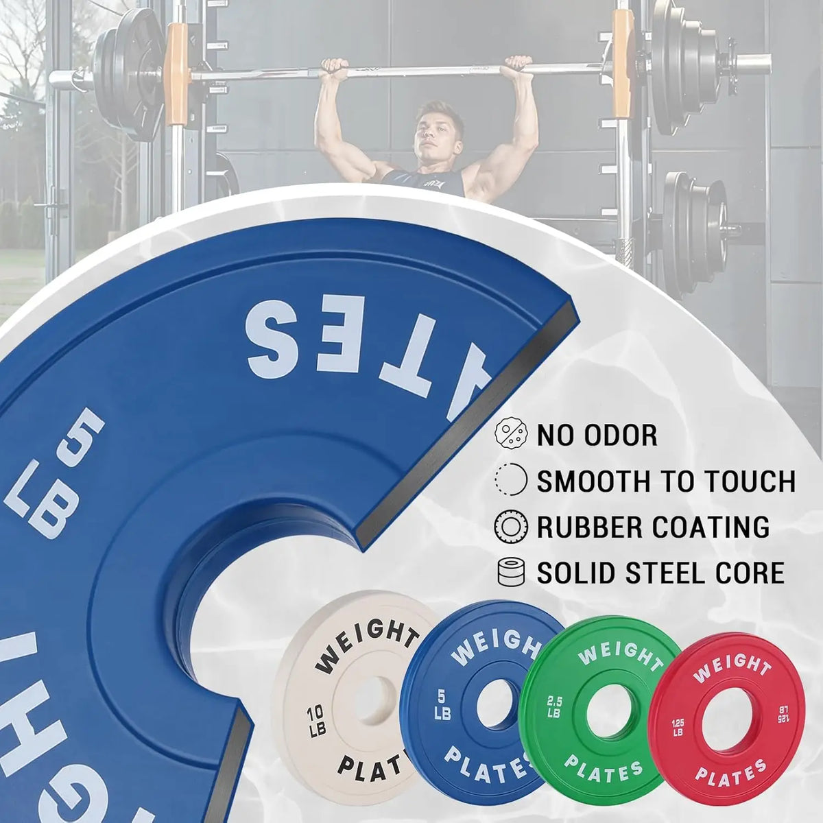 Twister Ck High Density Rubber Bumper Plates For Professional Gym Training
