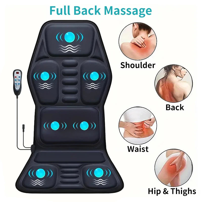Himouta Heated Vibrating Full Body Electric Back Massager