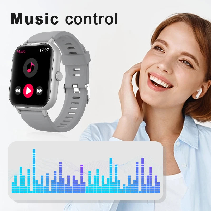 Odelettevcy Smart Watch Fitness Tracker With Wireless Calling And Multi-Sports