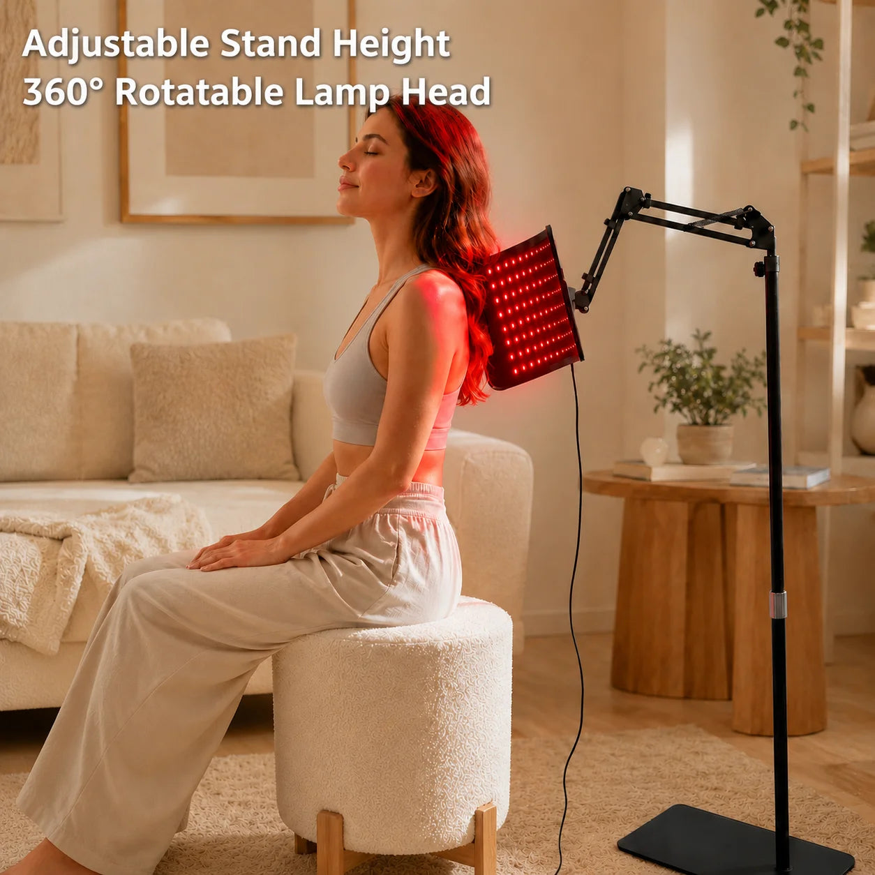 Red Light Lamp For Face And Body By None