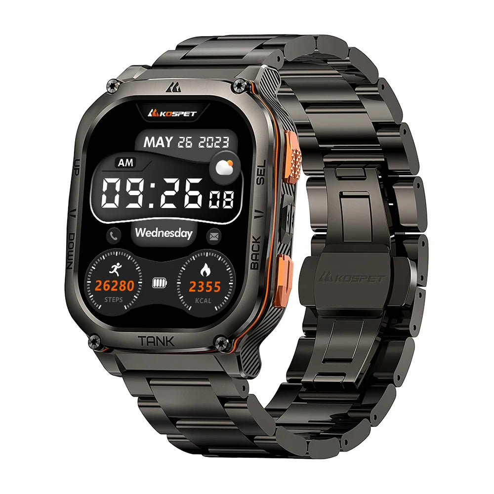 KOSPET Tank M3 Ultra GPS AMOLED Bluetooth Calling Waterproof Smartwatch