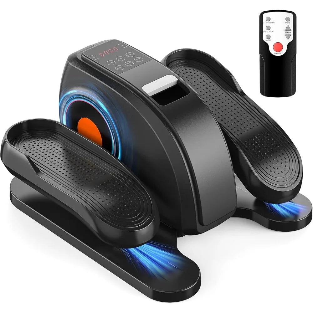 OLIXIS Under Desk Elliptical Machine Quiet Mini Pedal Exerciser