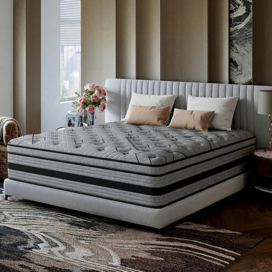 Medium Firm Foam And Spring Hybrid Mattress