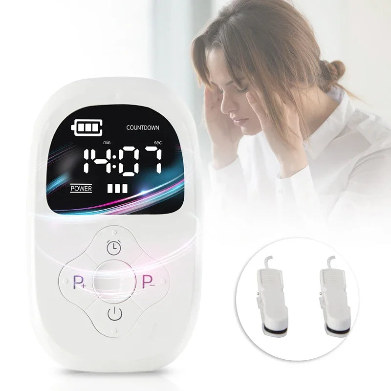 Homulaser Ear Clip CES Pulse Therapy Sleep Aid