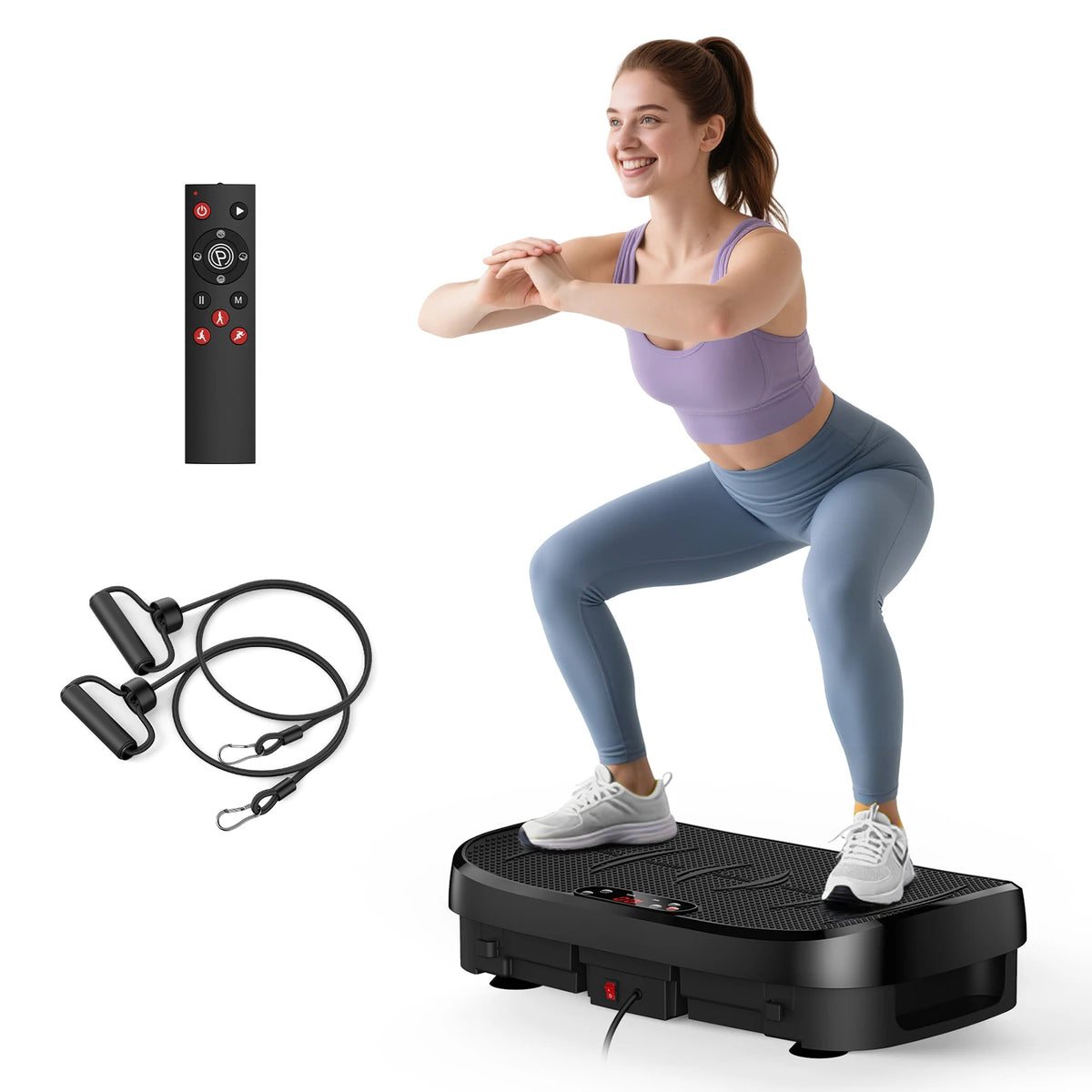 HTM Whole Body Vibration Exercise Platform For Home Fitness