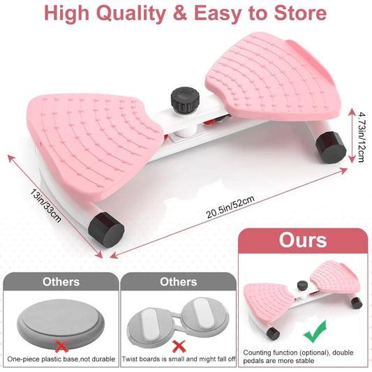 YTYIN Waist Twister Machine Ab Exercise Fitness Tool Noiseless Board