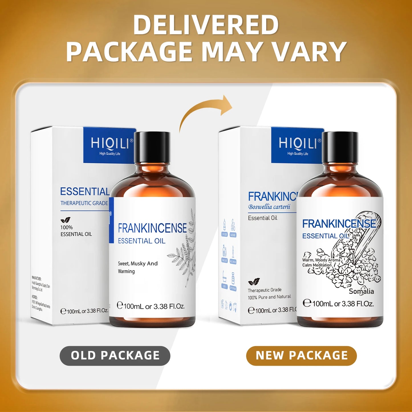 Hiqili 100Ml Pure Frankincense Essential Oil