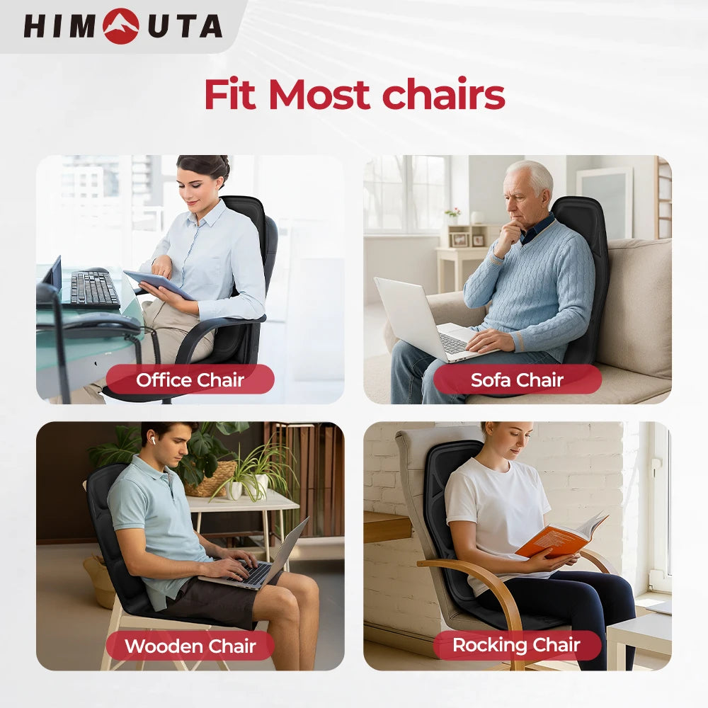 Himouta Heated Vibrating Full Body Electric Back Massager
