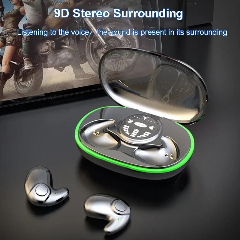 Shuke Invisible Sleep Earbuds Wireless Bluetooth 5.3 Waterproof