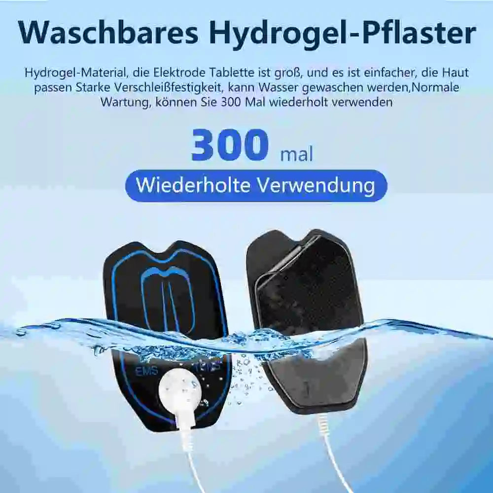 Dual Channel Rechargeable TENS EMS Muscle Stimulator