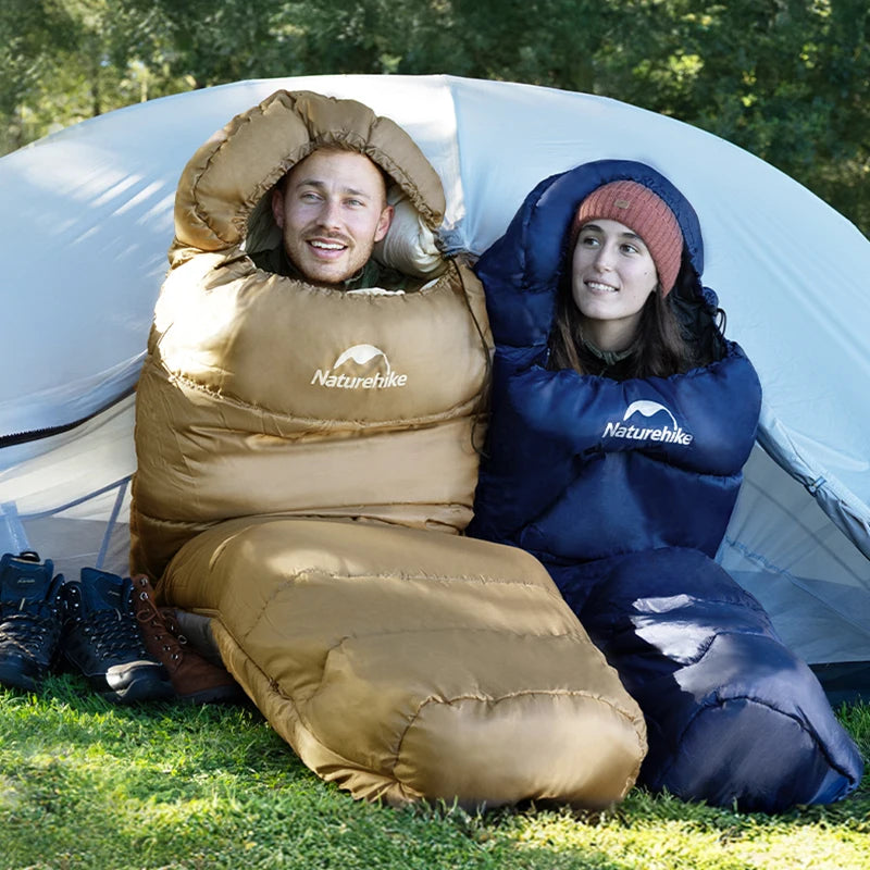 Naturehike Adult Mummy Sleeping Bag For Winter Camping