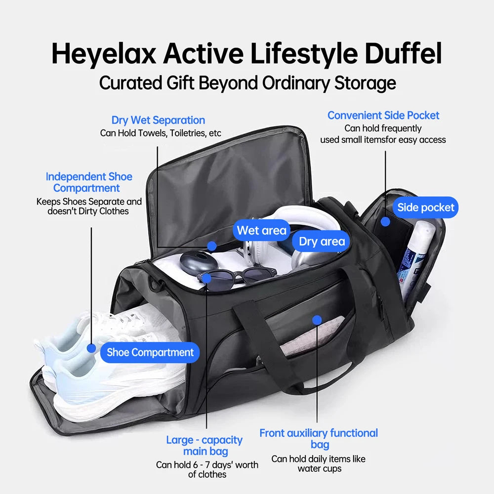 Heyelax Leg Compression Massager For Pain Relief Circulation Recovery Boots