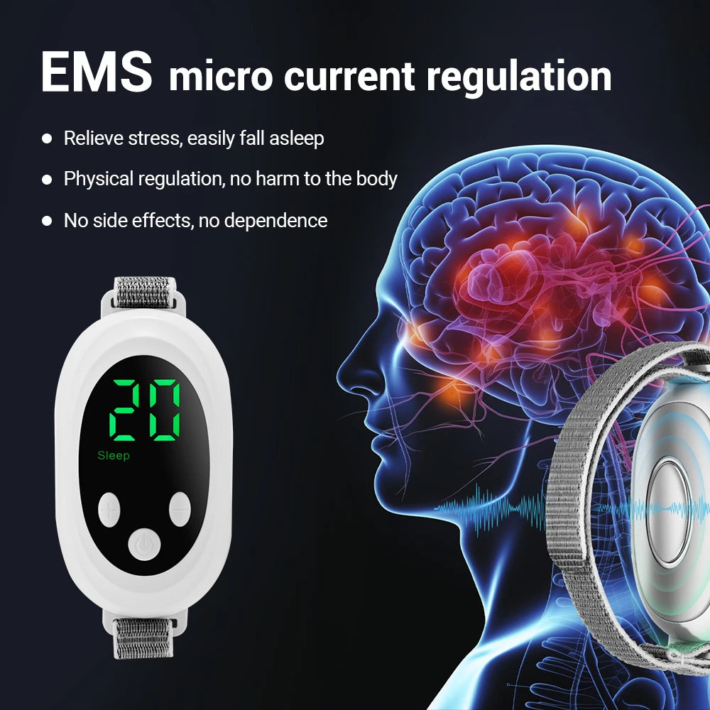PASTSKY Handheld Micro Current Smart Sleep Aid Pain Relief Device