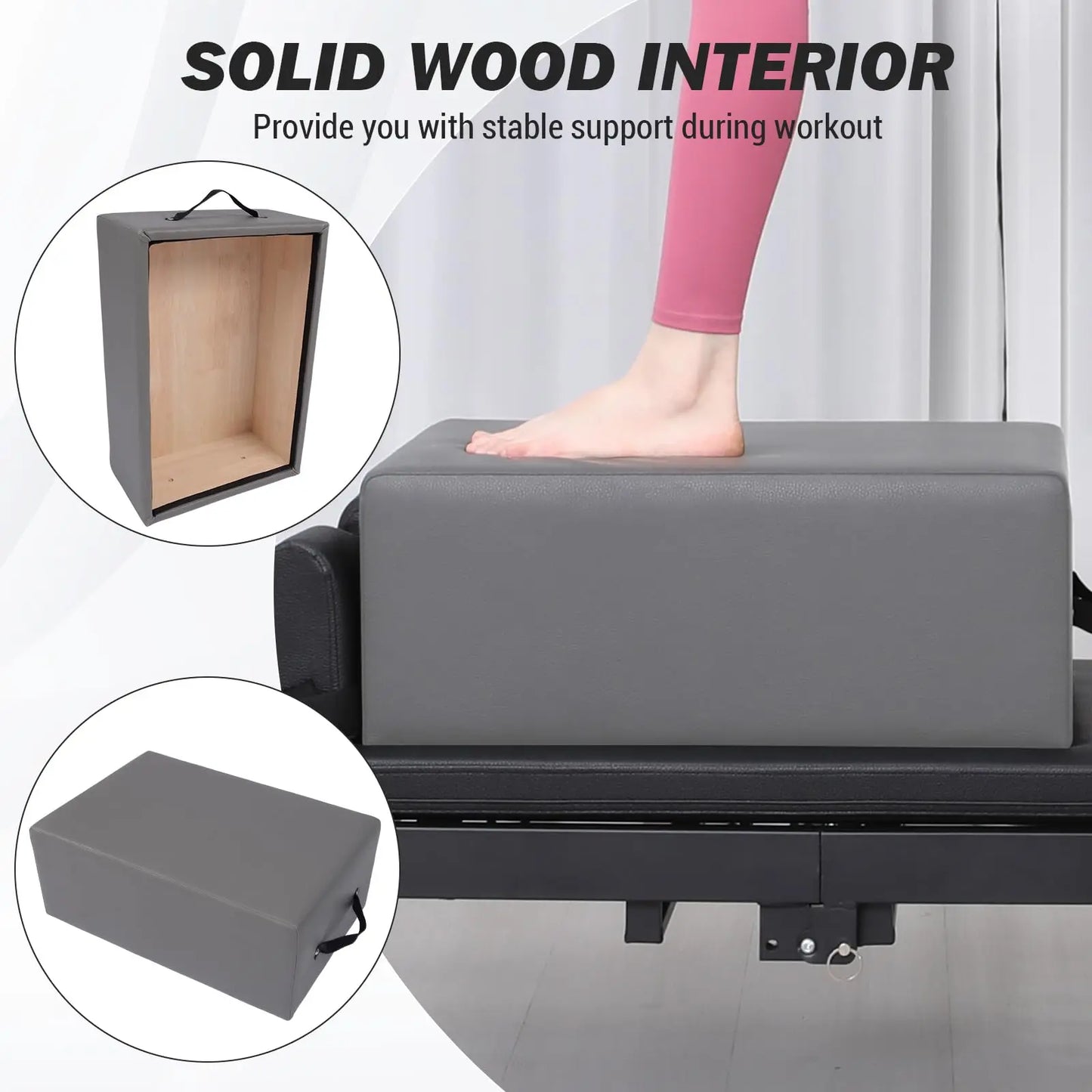 Himiss Portable Pilates Reformer Sitting Box