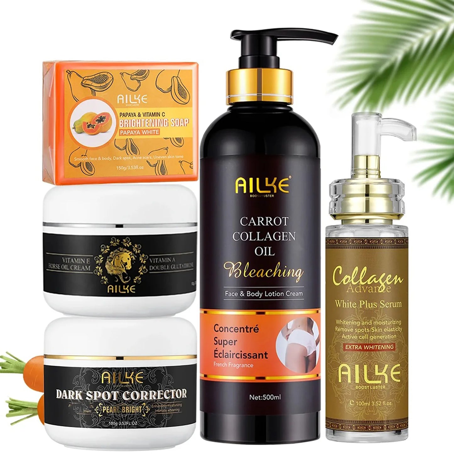 AILKE Whitening Skin Care Kit With Collagen
