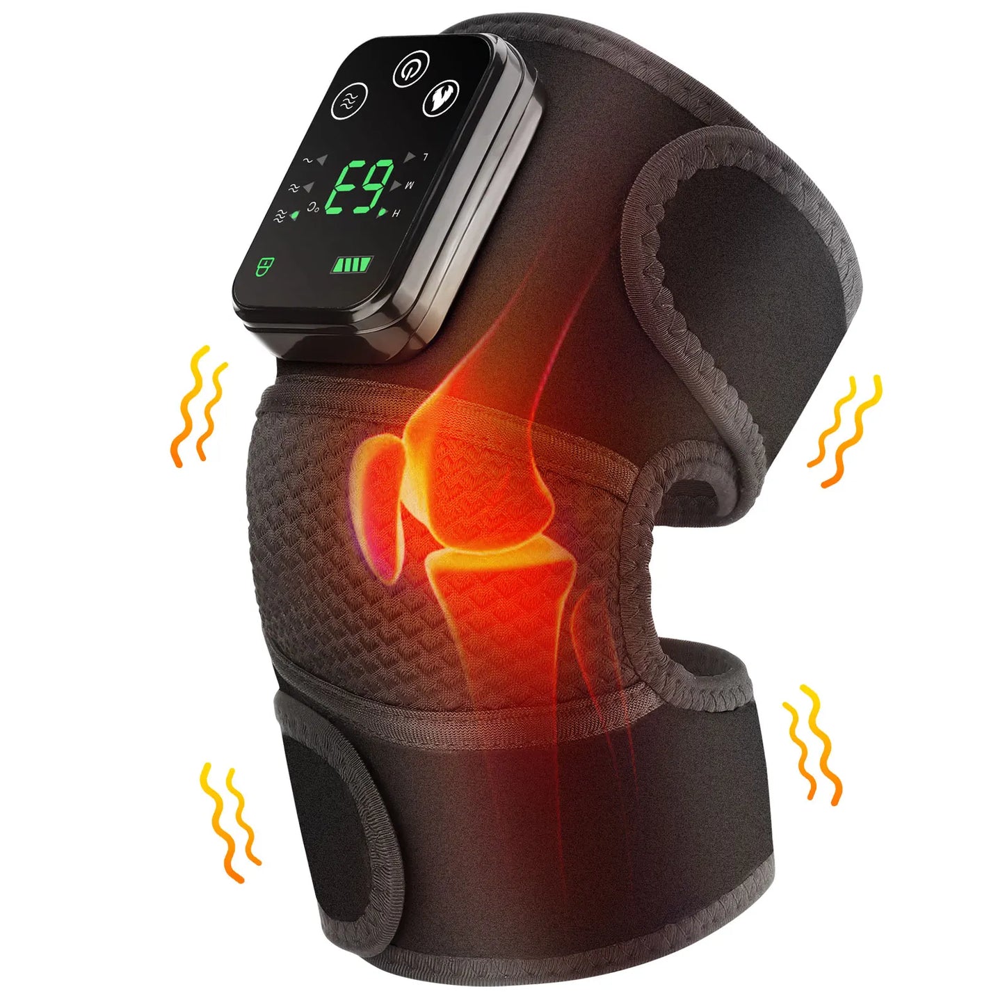 Smart Electric Heating Knee Massager For Joint Pain Relief Therapy