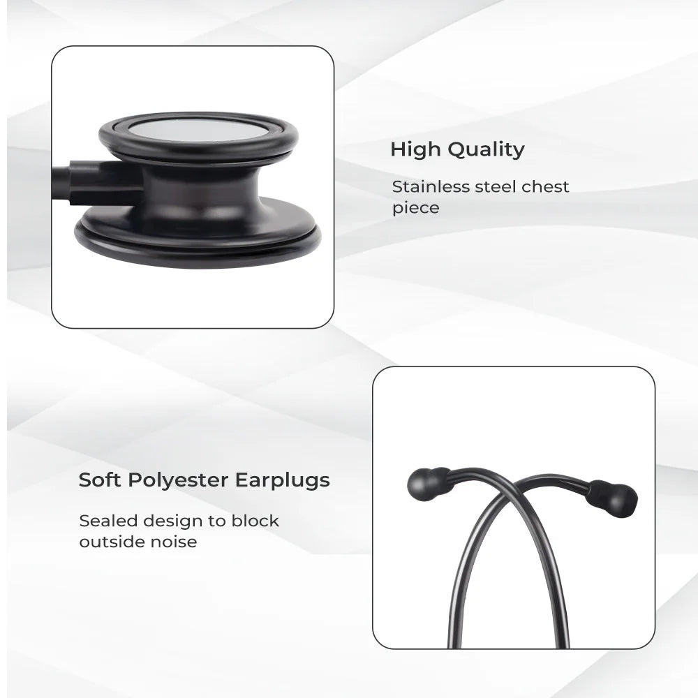 Xceefit Professional Double Sided Stethoscope Medical Grade Cardiology Tool